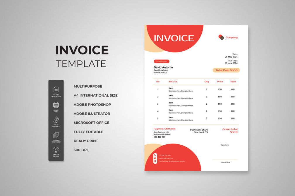 Preview Invoice 13