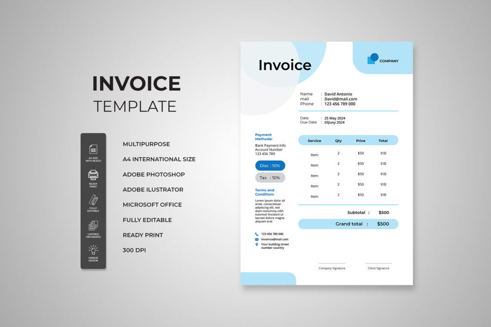Preview Invoice 6