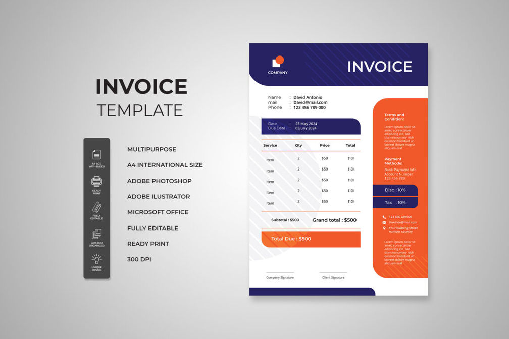 Preview Invoice 7
