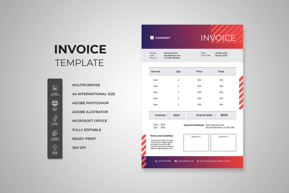 Preview Invoice