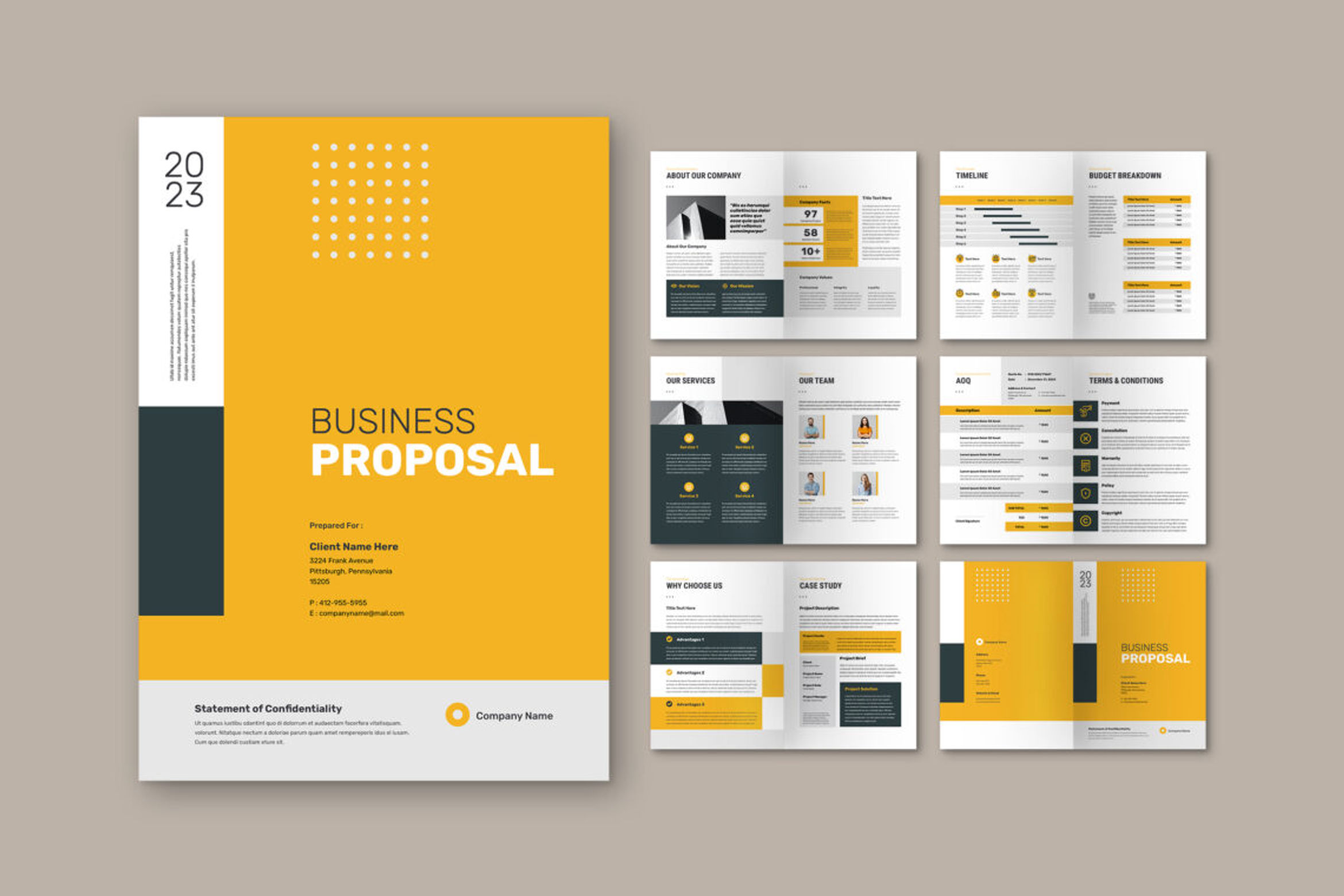 Elegant Yellow Theme