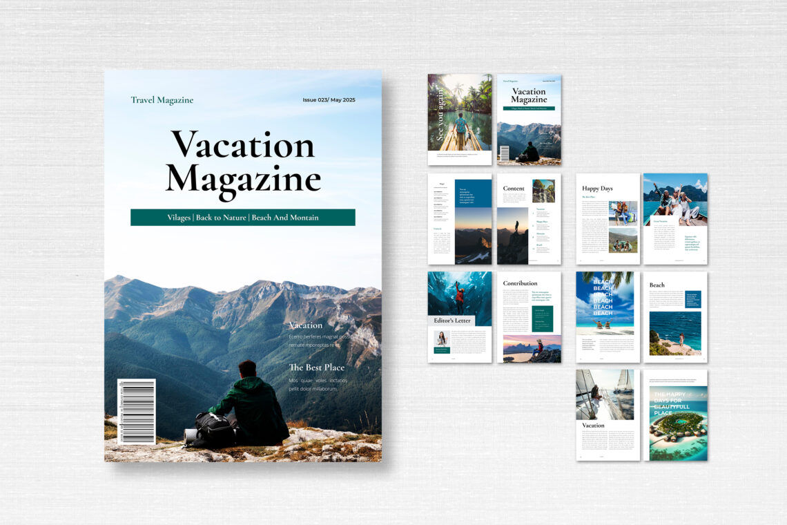 Vacation Travel Magazine Example 2025