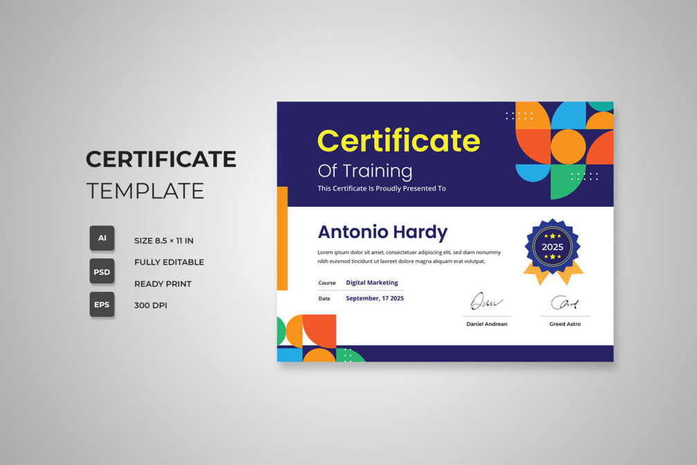Preview Certificate 11