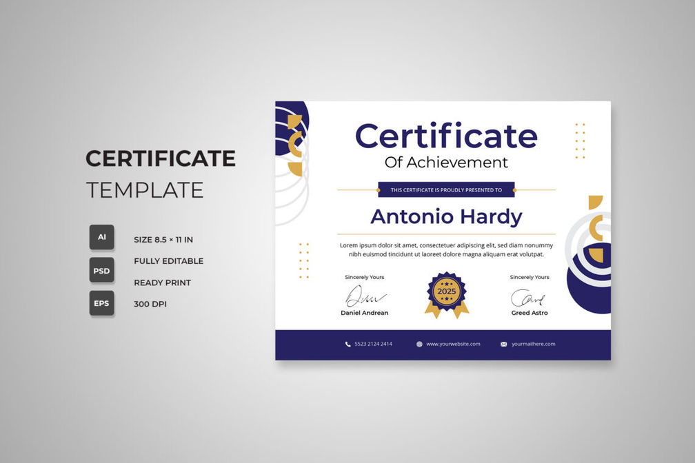 Preview Certificate 2
