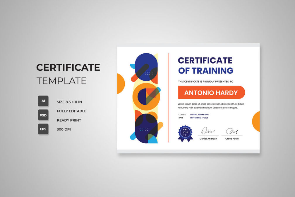 Preview Certificate 21