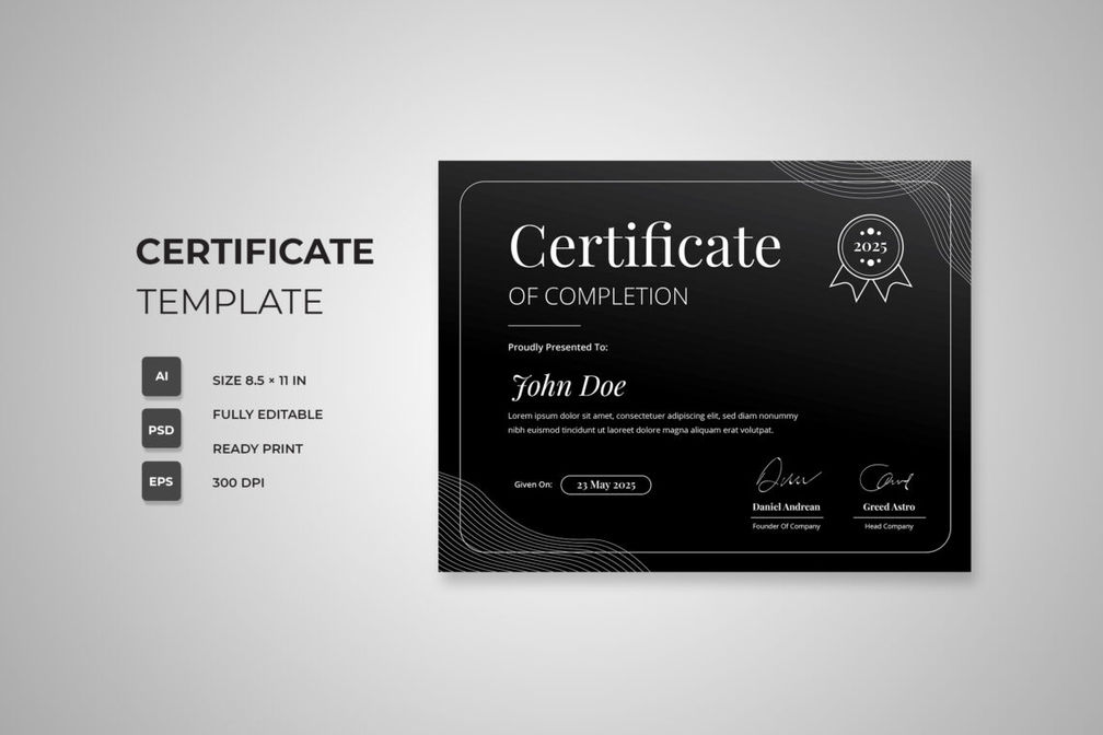 Preview Certificate 22