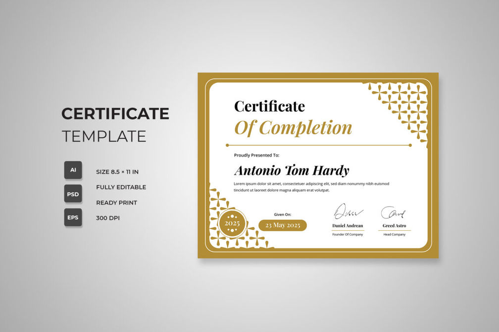Preview Certificate 4