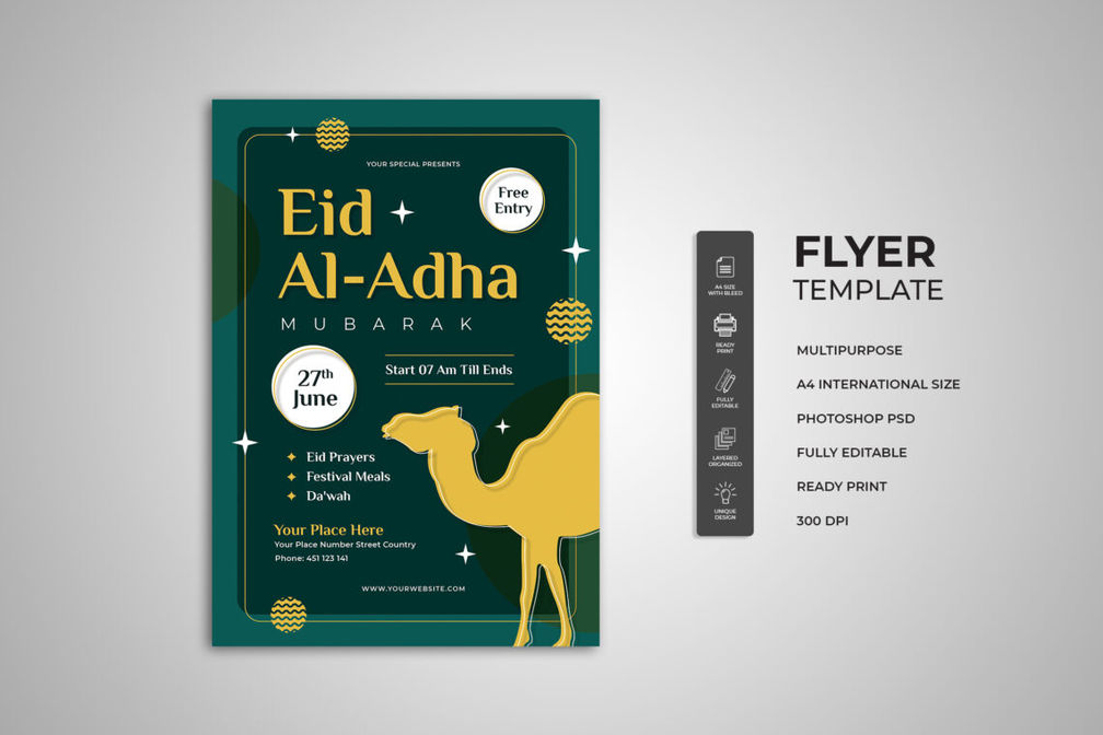 Spirit of Eid al-Adha Flyer