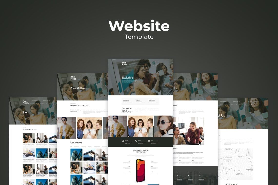 Website Template – Digital Strategist