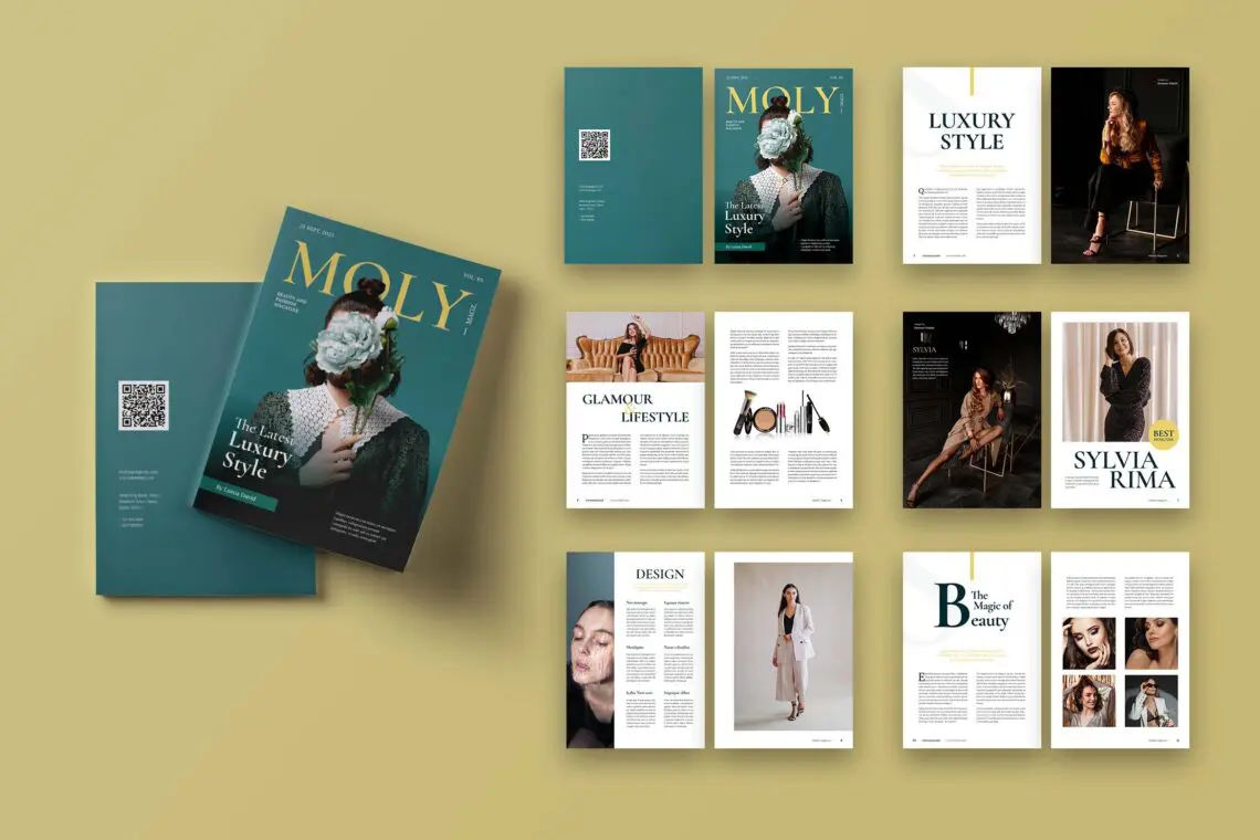 Fashion Style Magazine Template