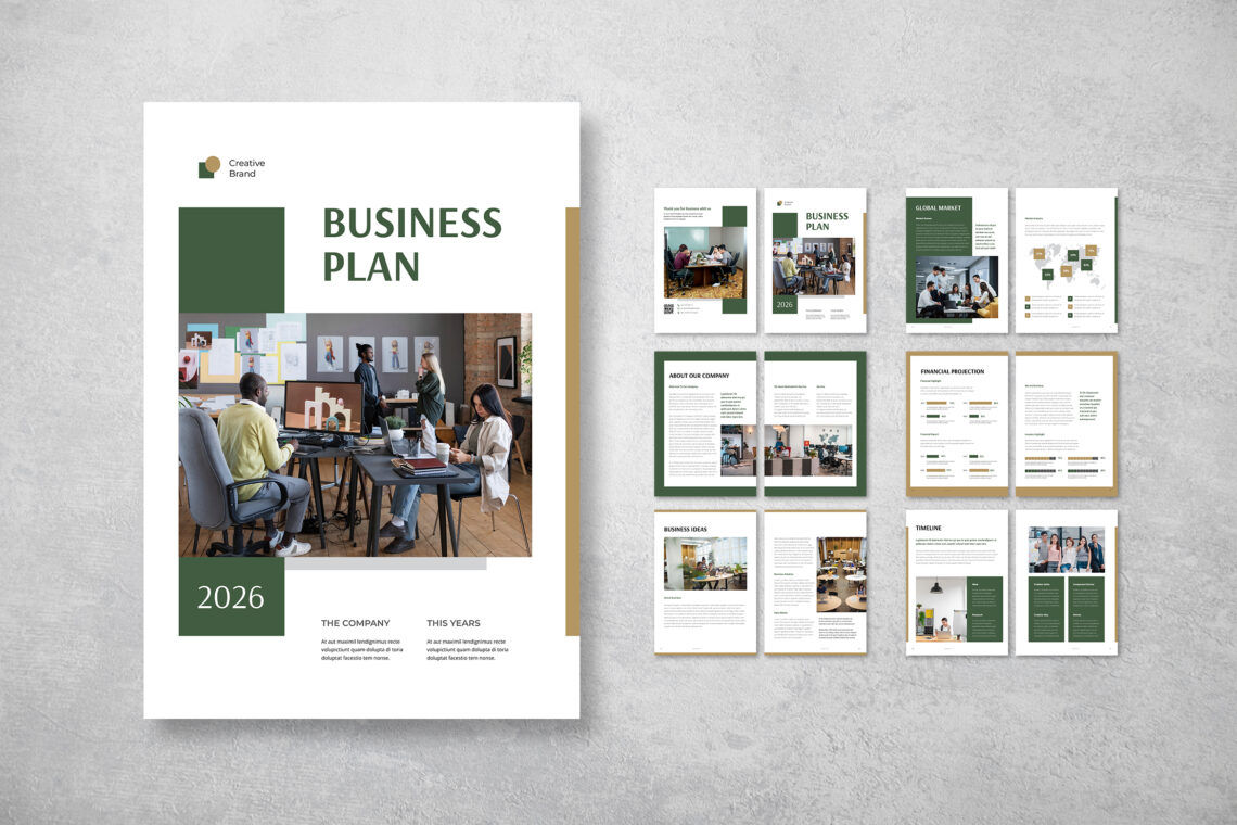 Green Business Plan Company Profile Simple