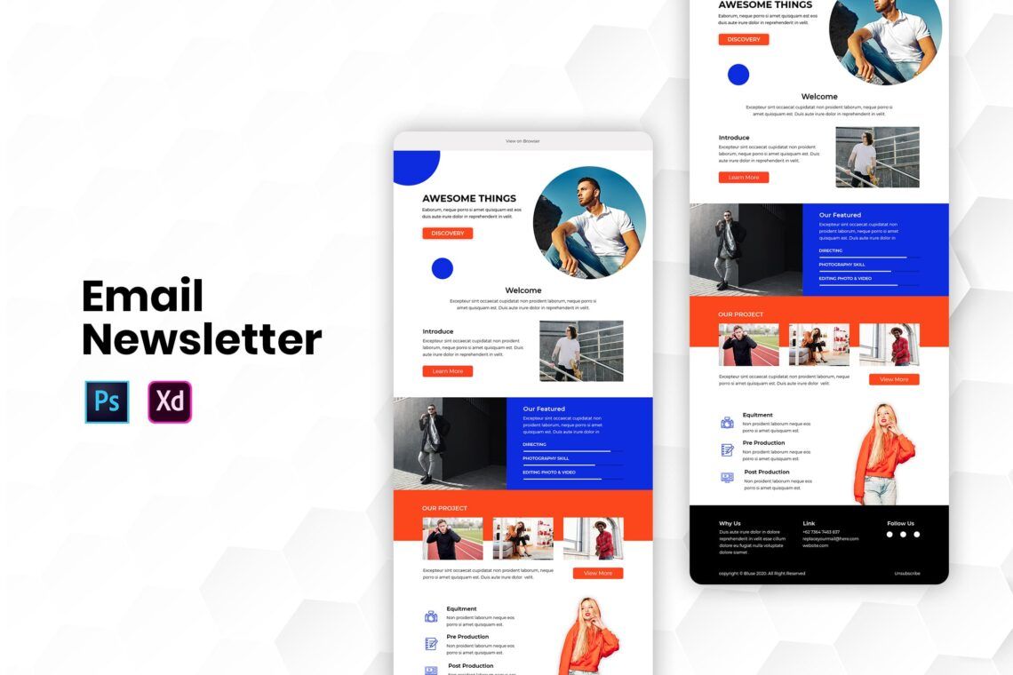 Modern Style Fashion – Email Newsletter
