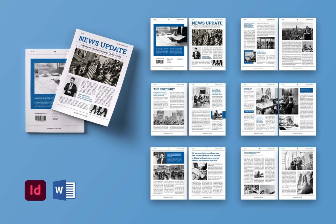 News Update Simple Elegant Newsletter