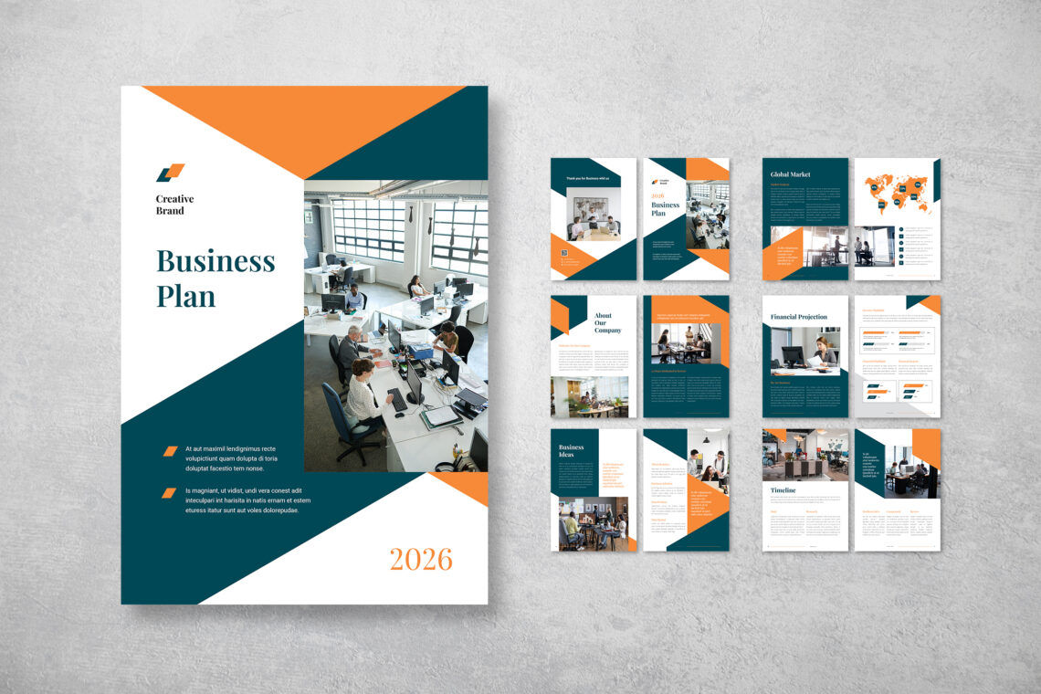 Orange Business Plan Company Profile Simple