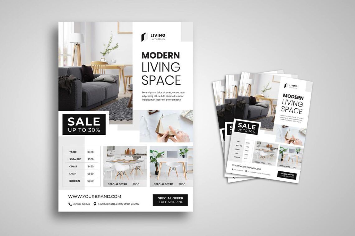 Flyer – Modern Living Space