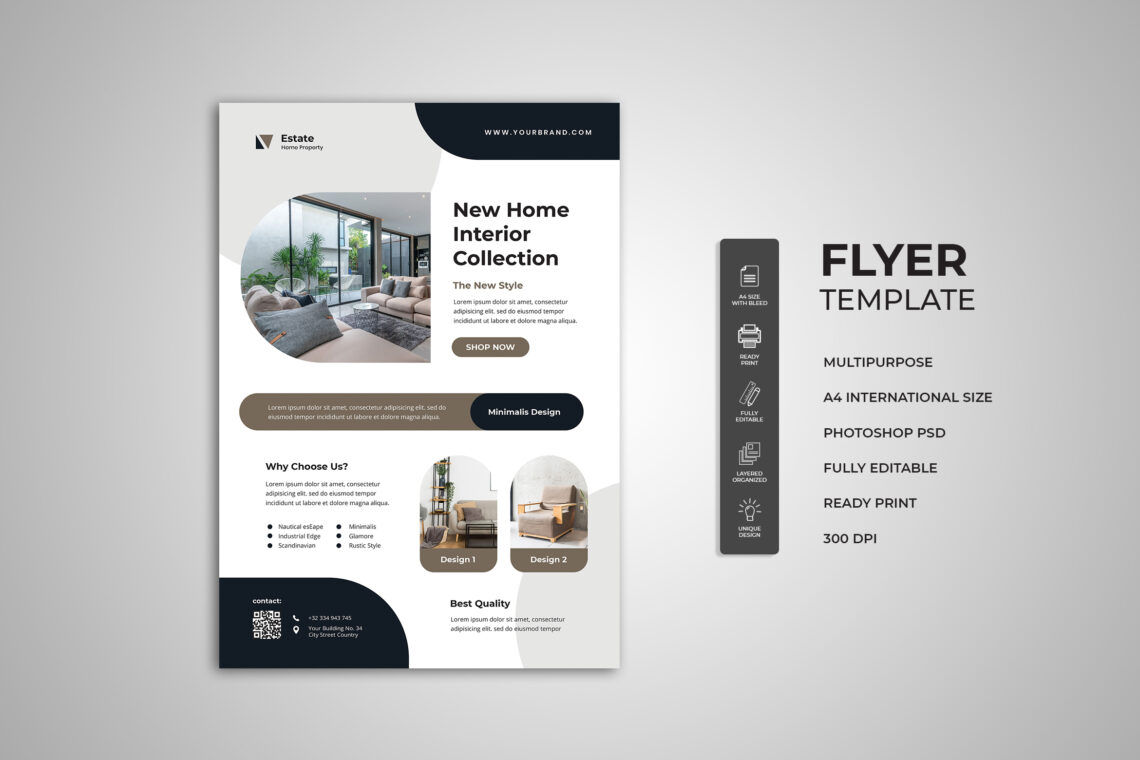 House Interior Package Flyer