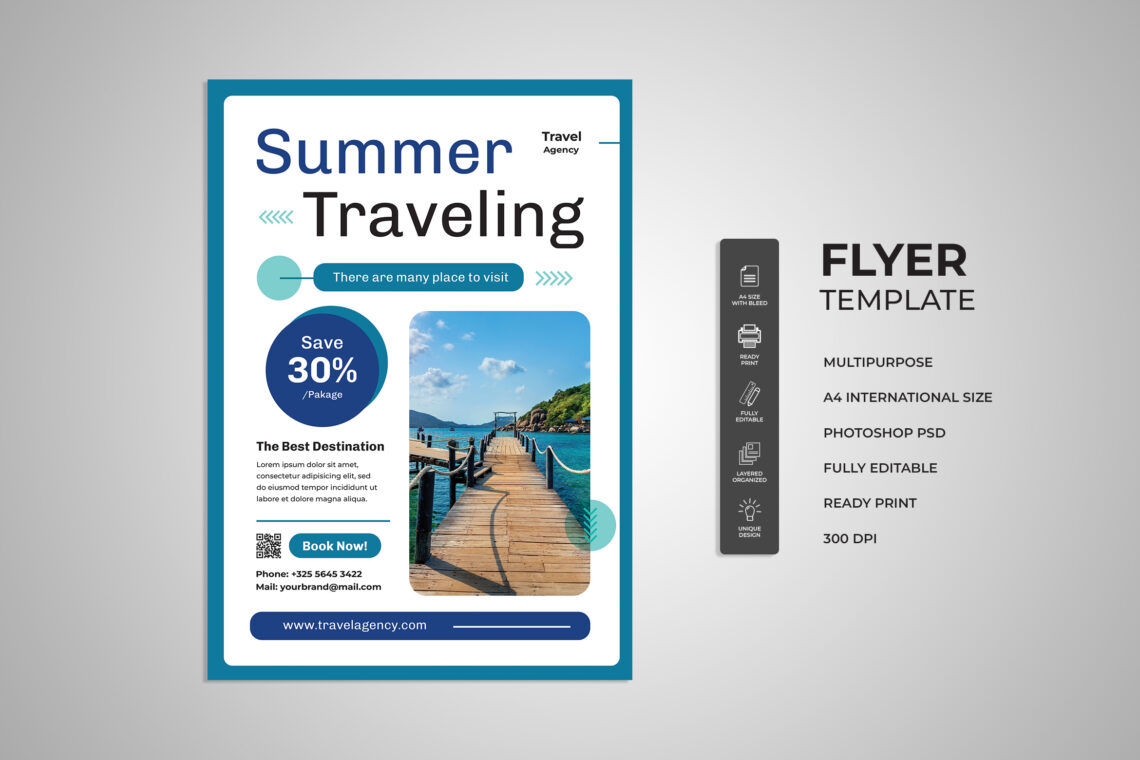 Summer Traveling Flyer