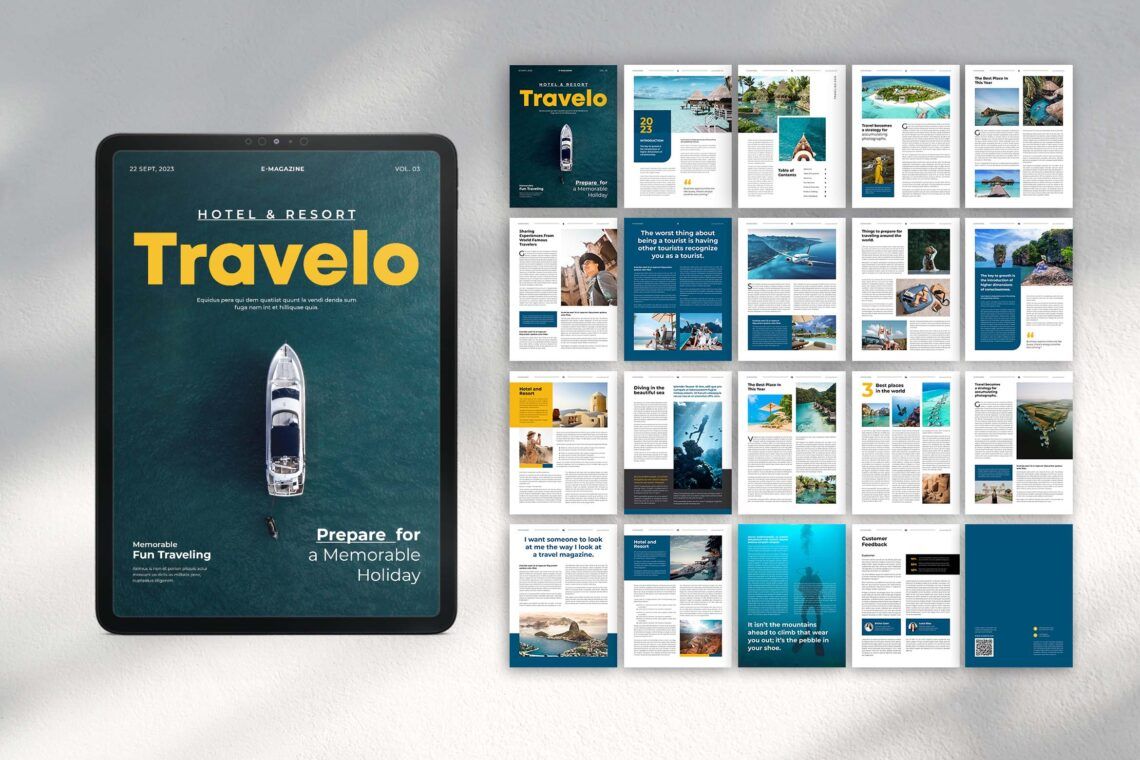 Traveling Ebook Template