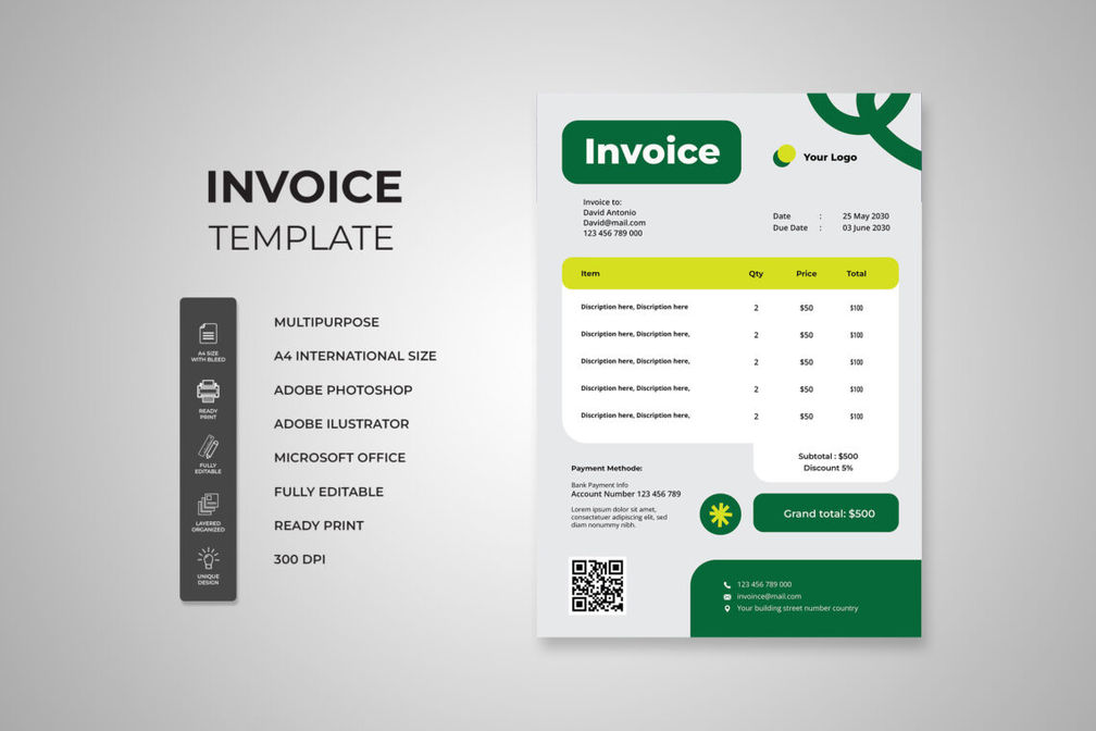 Preview Invoice 1