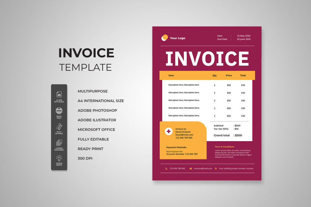 Preview Invoice 4