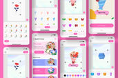 Supporting Preview Image Ui Kit Mobile App Flower Language 006 3 1