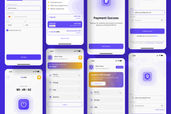 Supporting Preview Image Ui Kit Mobile App Vpn 004 3 1