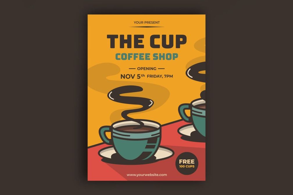 Poster - Cup Coffee