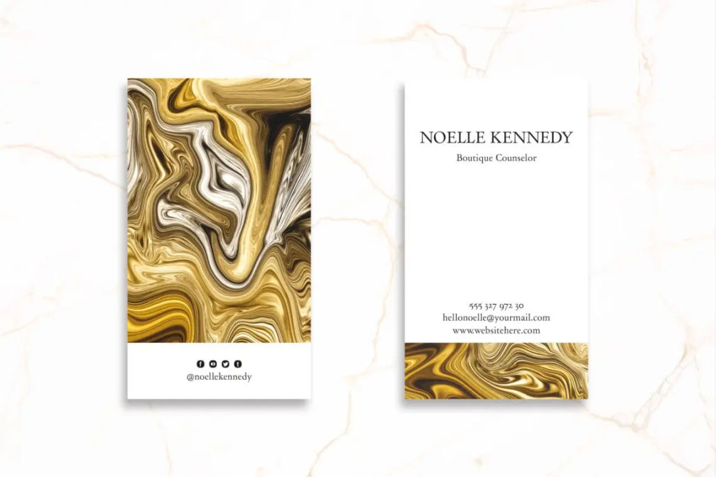 Business Card Boutique Store Templatejpg
