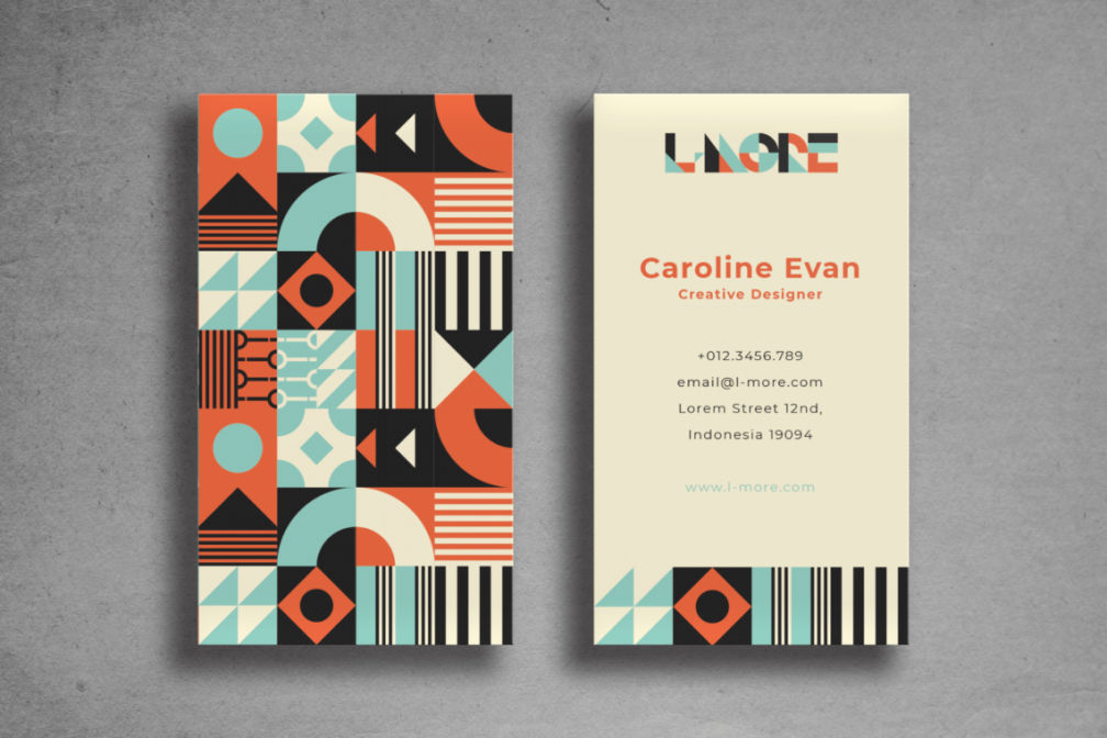 Business Card Creative Motive Templatepng