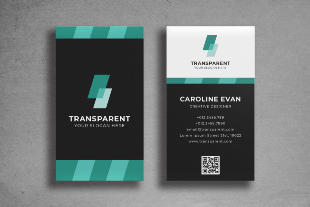 Business Card Transparent Blackpng