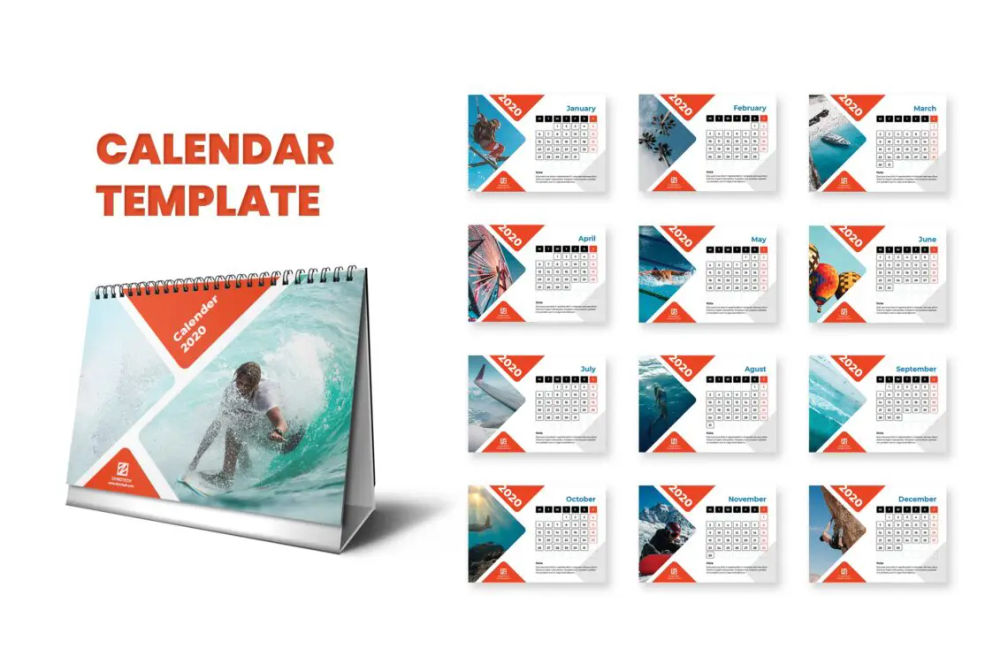 Calender Adventure Templatejpg