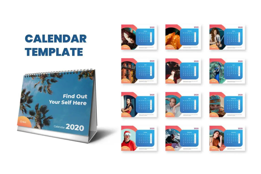 Calender Women Style Templatejpg