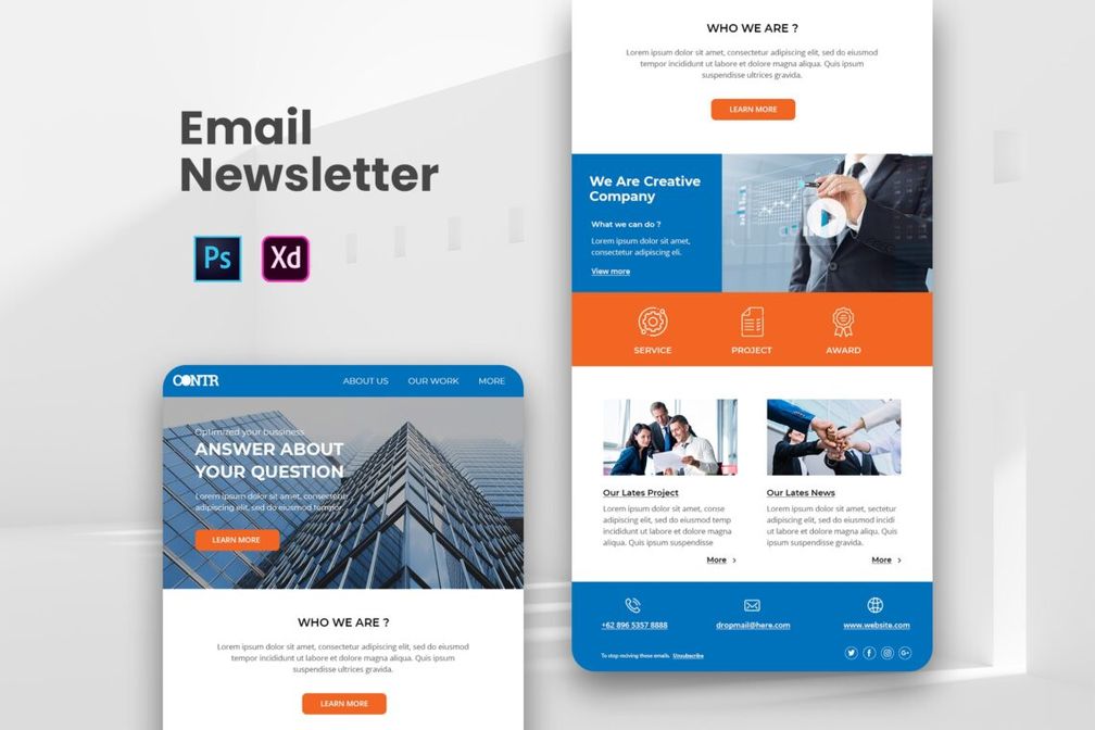 Creative Company Email Newsletter