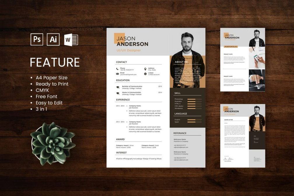 Cv Resume Ui Ix Designer Profile
