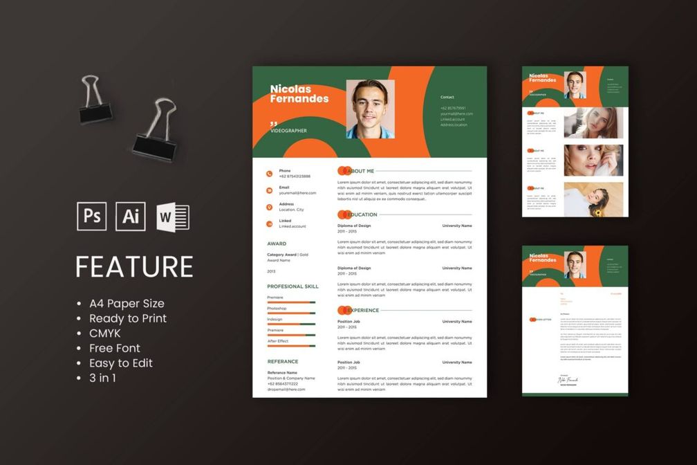 Cv Resume Videographer Profile 4