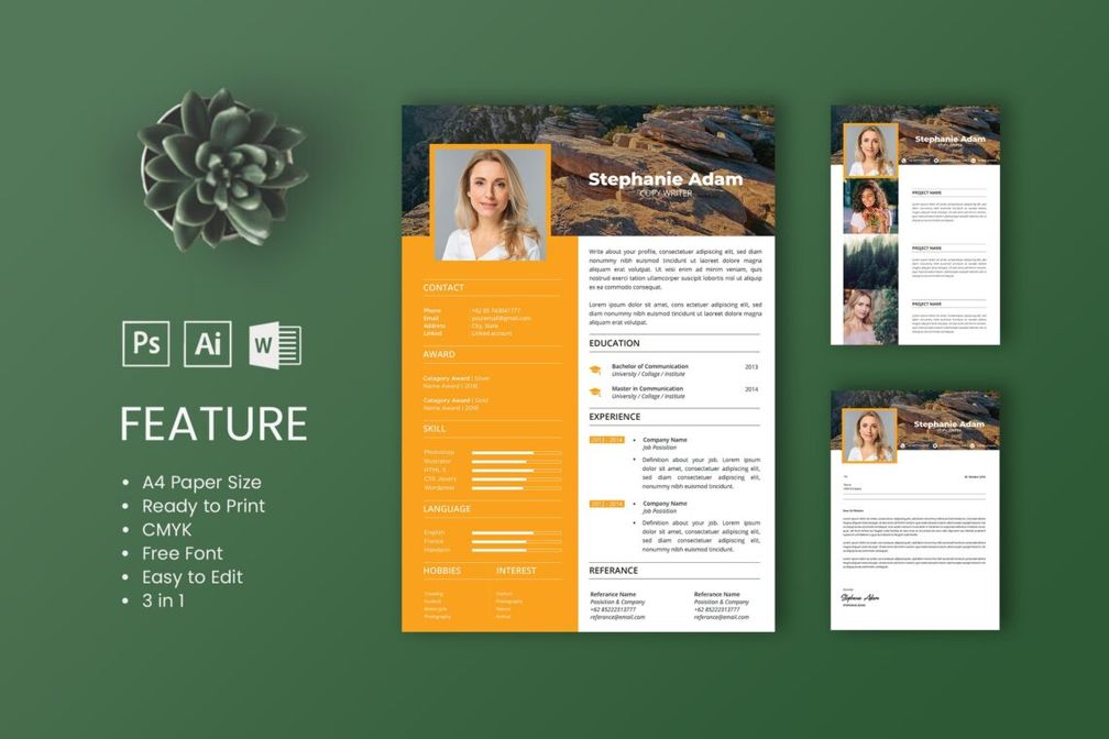 Cv Resume  Copywriter Profile 4