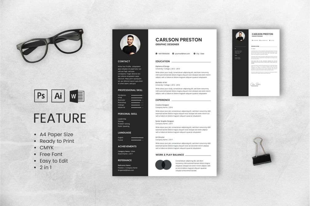 Cv Resume  Graphic Designer Profile 10