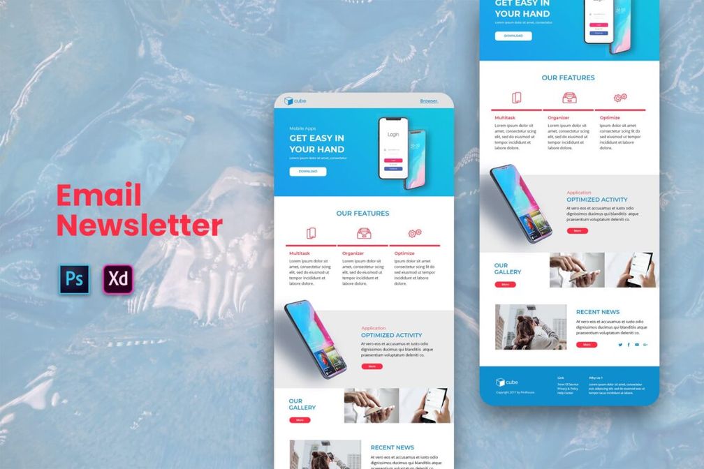 Digital Apps Service Email Newsletter
