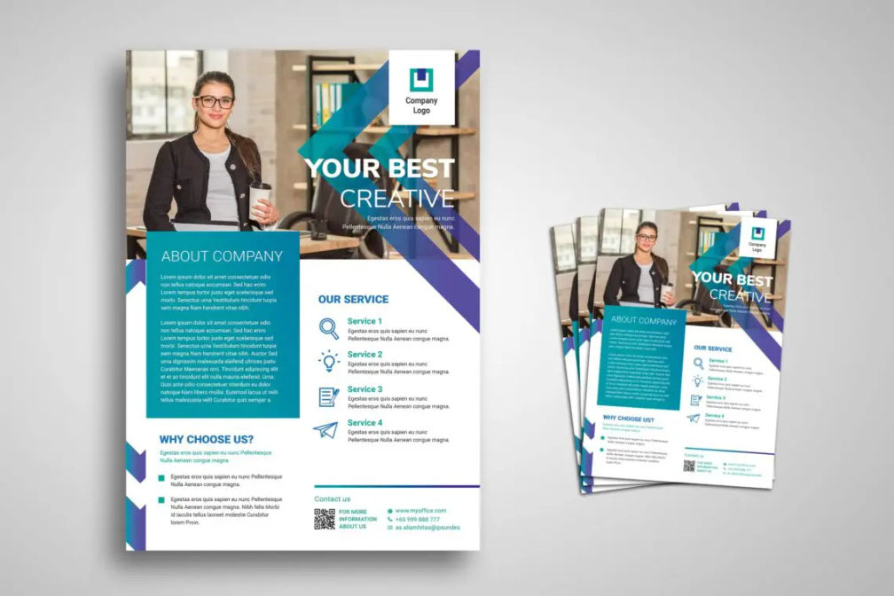 Flyer Template Best Creative Companyjpg