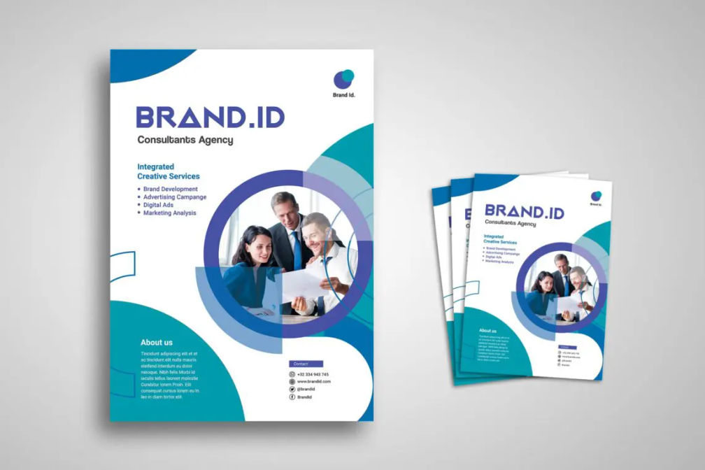 Flyer Template Brand Consultant Agencyjpg