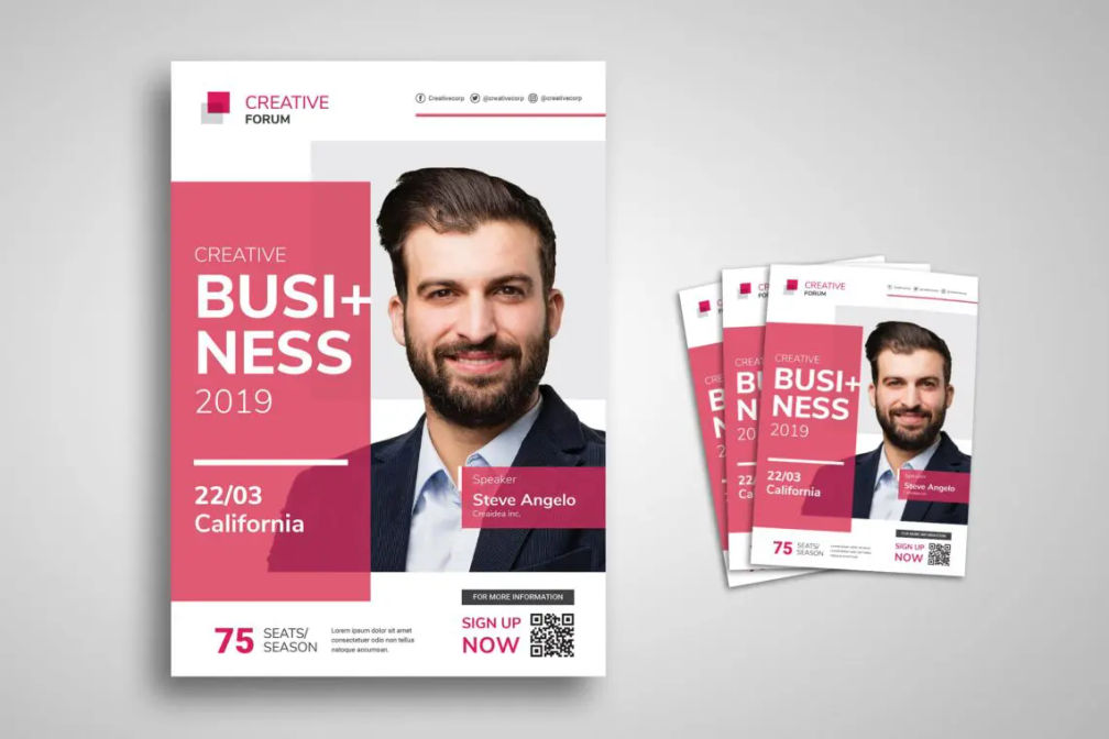 Flyer Template Business Forumjpg