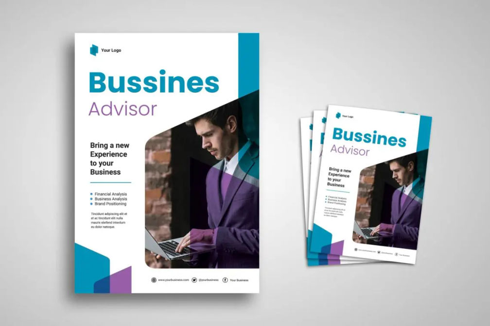 Flyer Template Bussines Advisorjpg