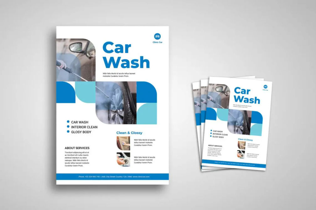 Flyer Template Car Wash Servicejpg