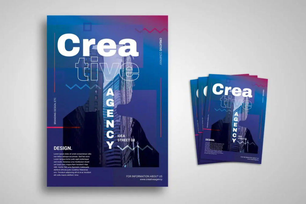 Flyer Template Creative Agency Profilejpg