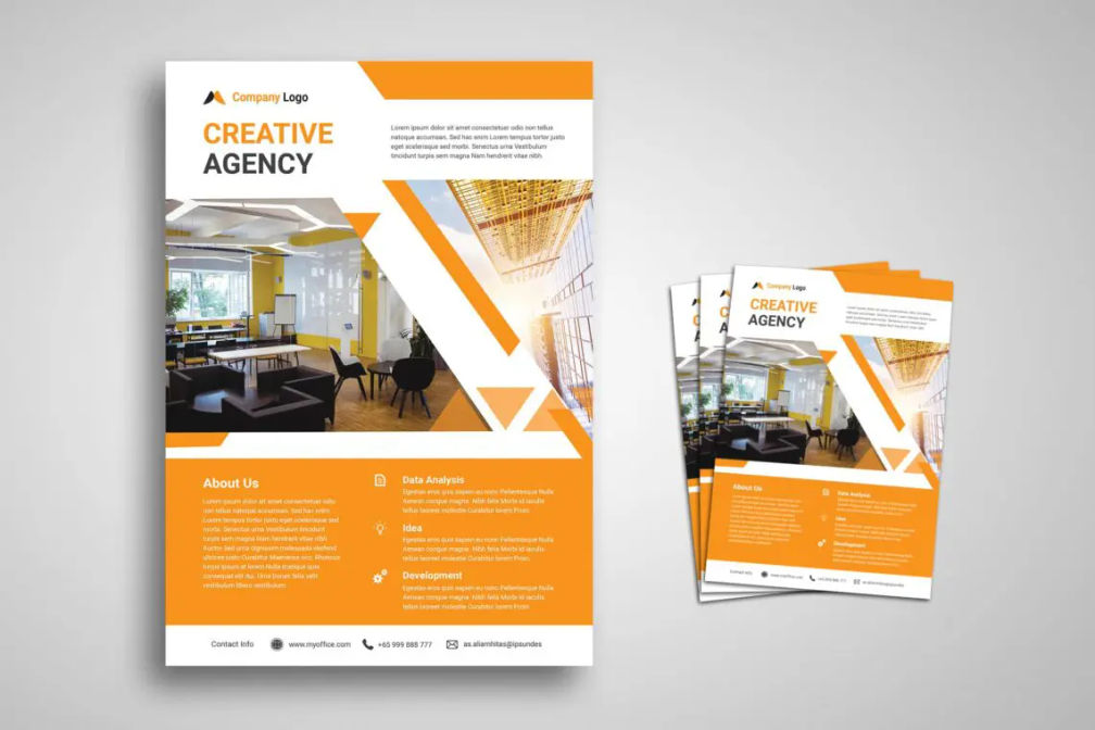 Flyer Template Creative Agencyjpg