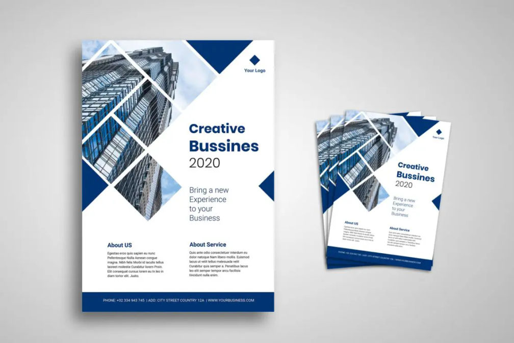Flyer Template Creative Business Experiencejpg