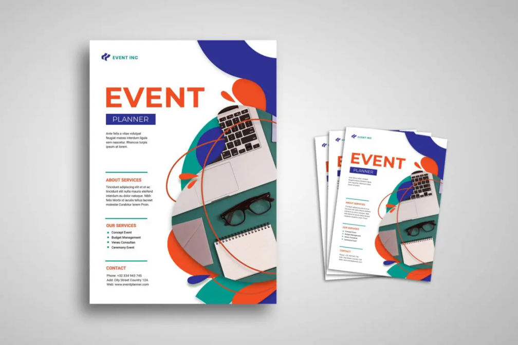 Flyer Template Event Planner Servicesjpg