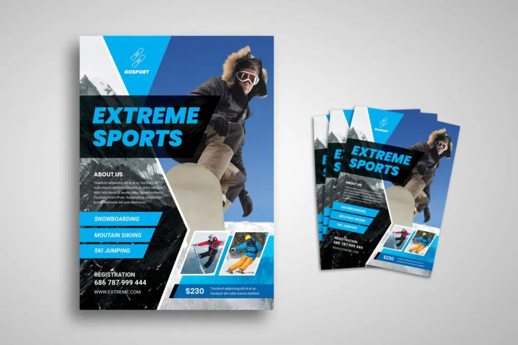 Flyer Template Extreme Sportjpg