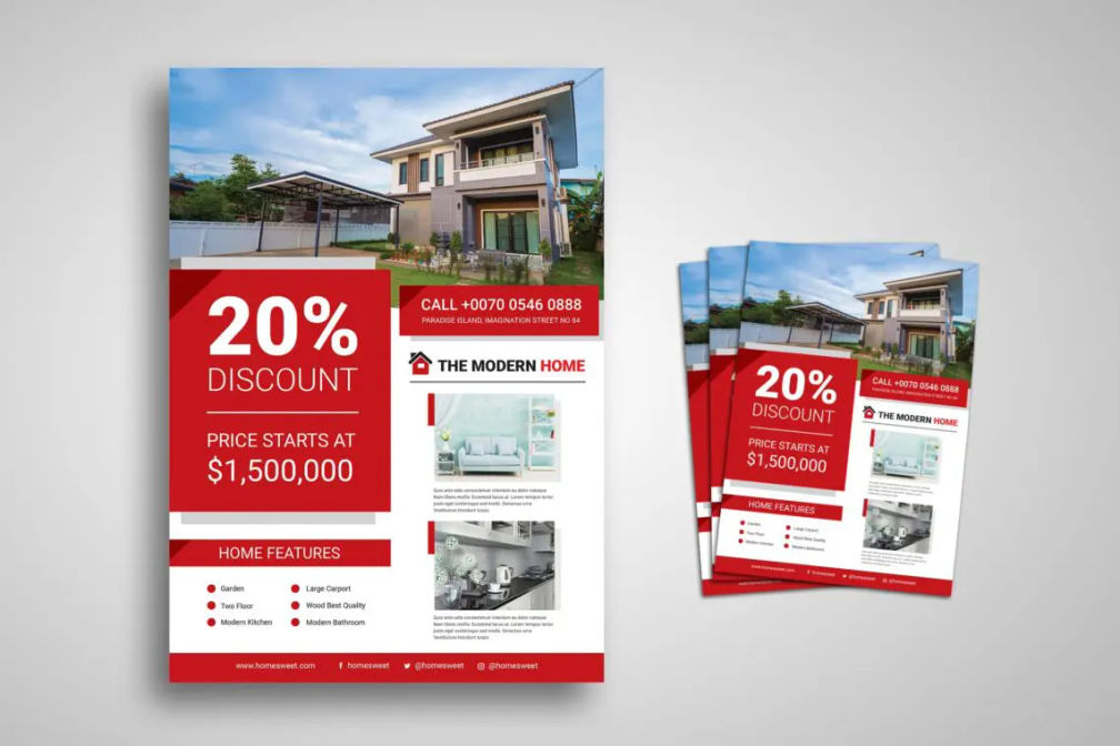 Flyer Template Fashion Imagination Stylejpg