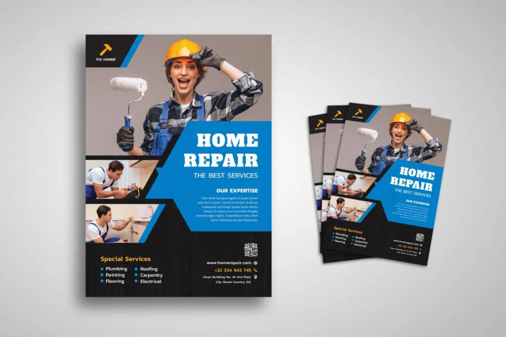 Flyer Template Home Repair Servicejpg